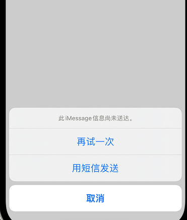 乌伊岭apple维修iPhone上无法正常发送iMessage信息