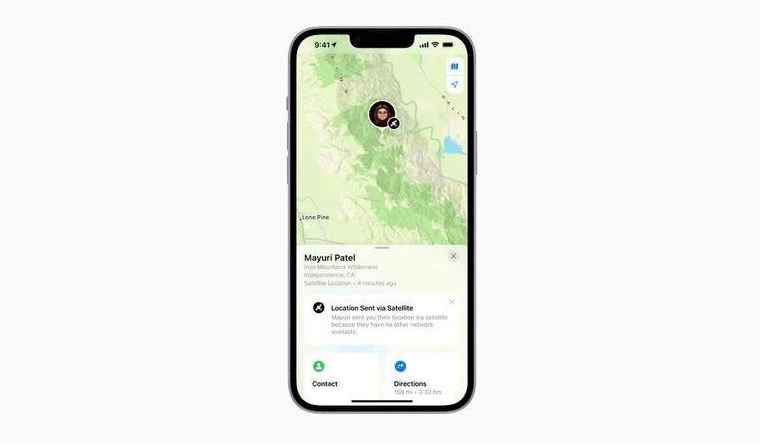 乌伊岭苹果14维修分享iPhone14系列中 FindMy功能通过卫星分享位置方法教程 