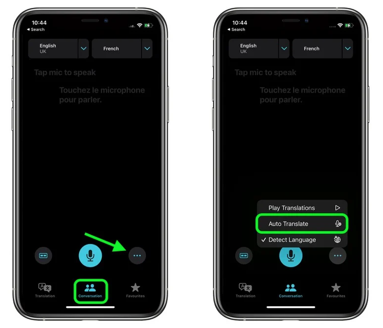 乌伊岭苹果手机维修分享iOS 15 “翻译” App 新改进 