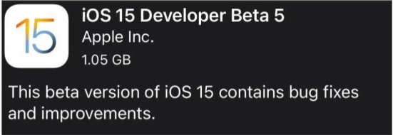 乌伊岭苹果手机维修分享如何升级到iOS15.0 beta5 